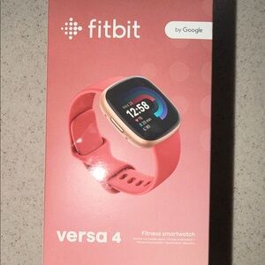 Fitbit Versa 4 Coral Smartwatch